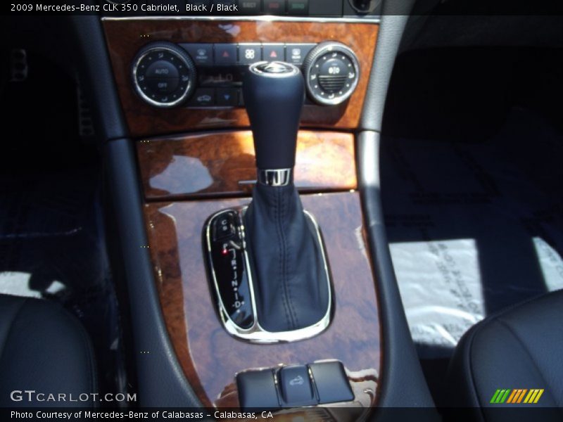 Black / Black 2009 Mercedes-Benz CLK 350 Cabriolet