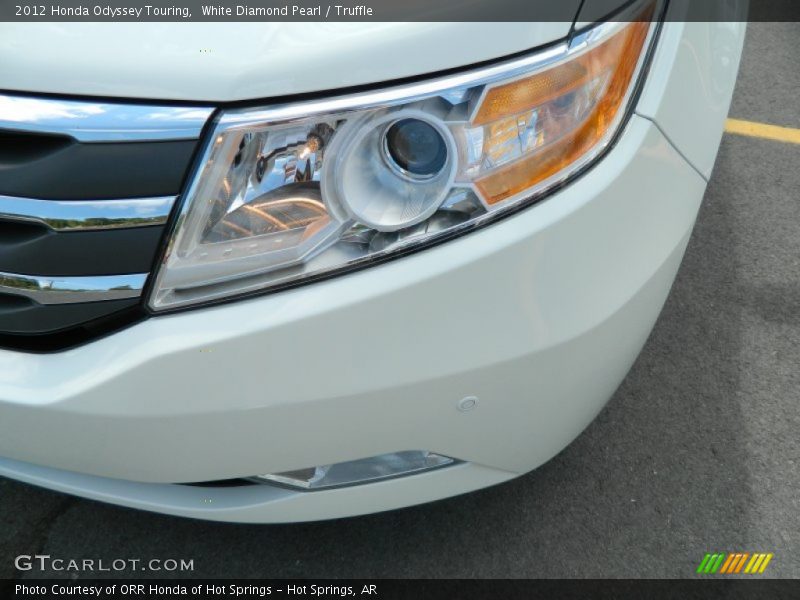 White Diamond Pearl / Truffle 2012 Honda Odyssey Touring