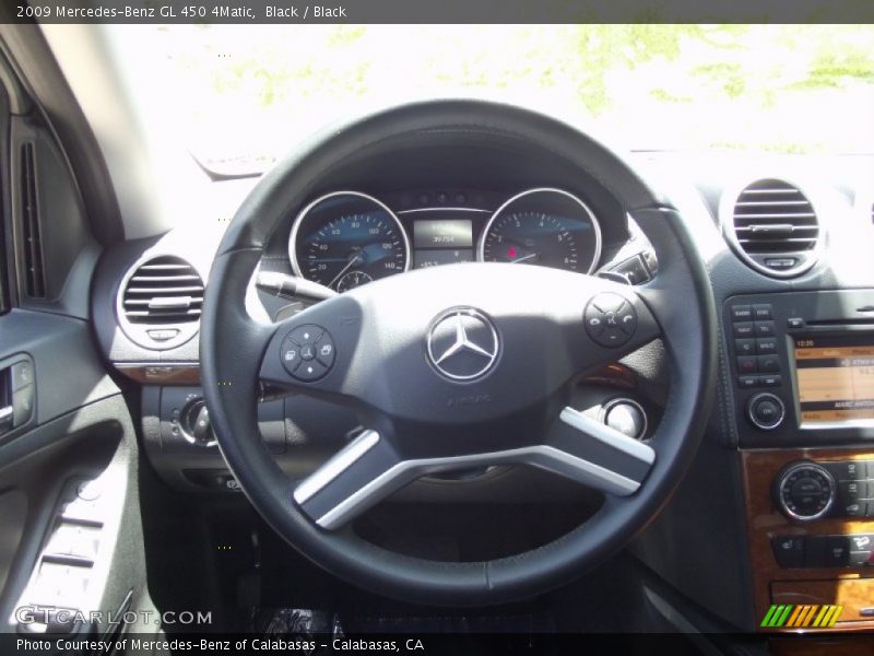 Black / Black 2009 Mercedes-Benz GL 450 4Matic