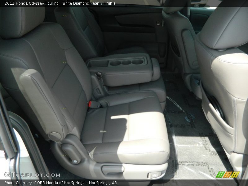 White Diamond Pearl / Truffle 2012 Honda Odyssey Touring