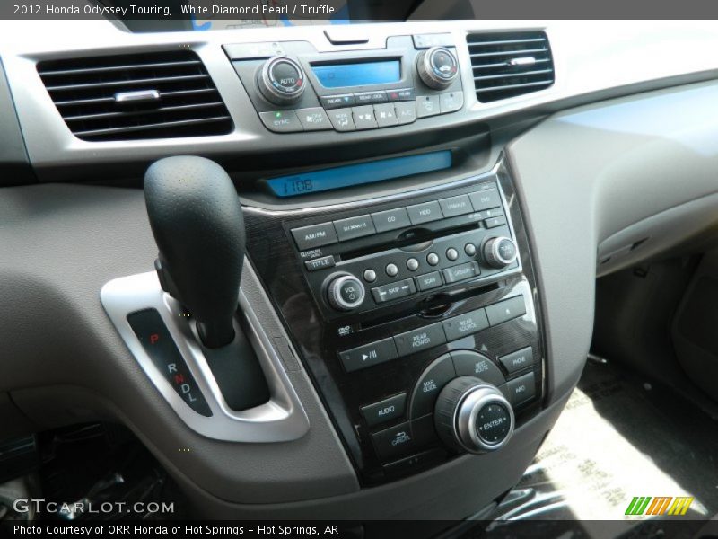 White Diamond Pearl / Truffle 2012 Honda Odyssey Touring