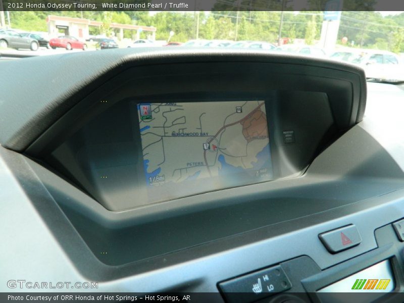 White Diamond Pearl / Truffle 2012 Honda Odyssey Touring