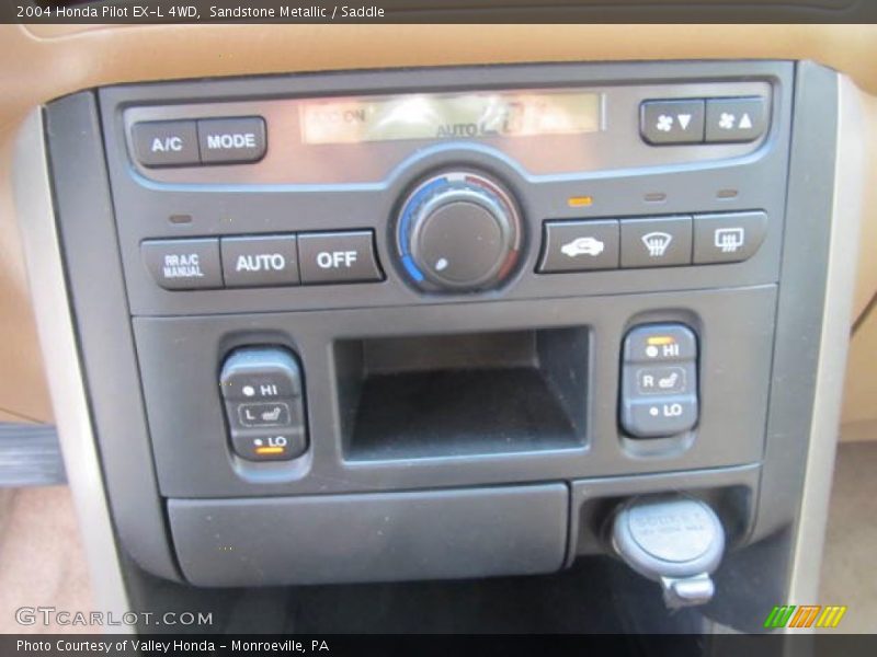 Sandstone Metallic / Saddle 2004 Honda Pilot EX-L 4WD