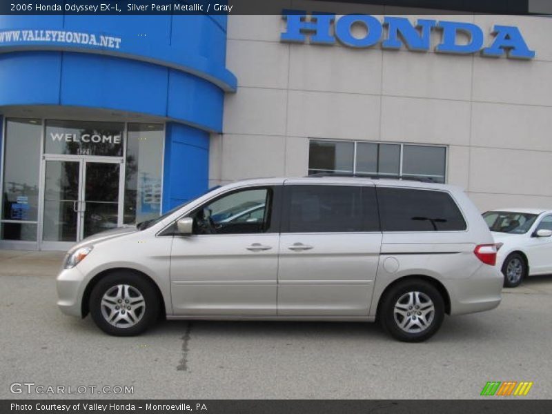 Silver Pearl Metallic / Gray 2006 Honda Odyssey EX-L