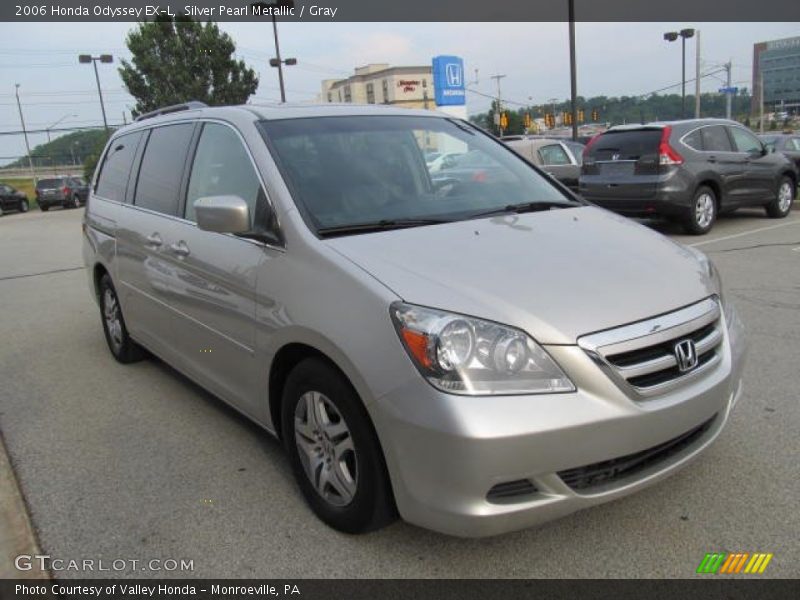 Silver Pearl Metallic / Gray 2006 Honda Odyssey EX-L