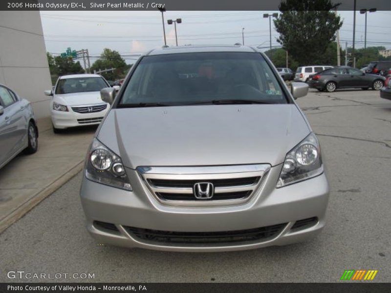 Silver Pearl Metallic / Gray 2006 Honda Odyssey EX-L