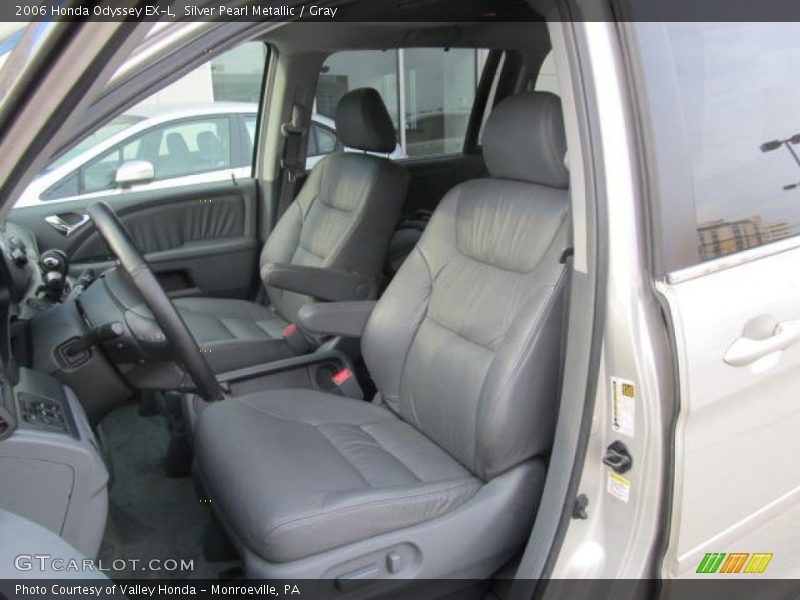 Silver Pearl Metallic / Gray 2006 Honda Odyssey EX-L