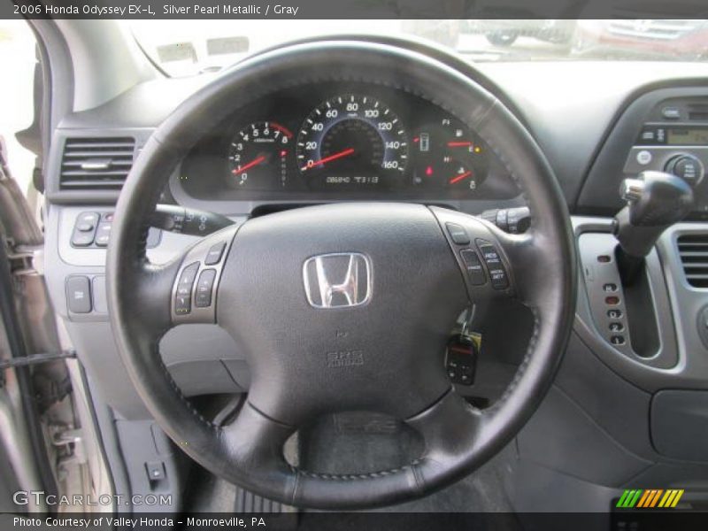 Silver Pearl Metallic / Gray 2006 Honda Odyssey EX-L