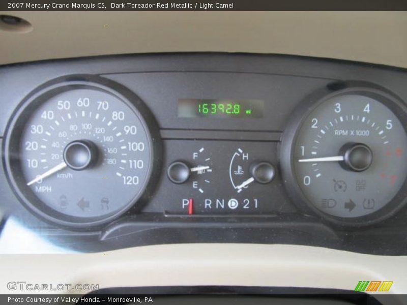  2007 Grand Marquis GS GS Gauges