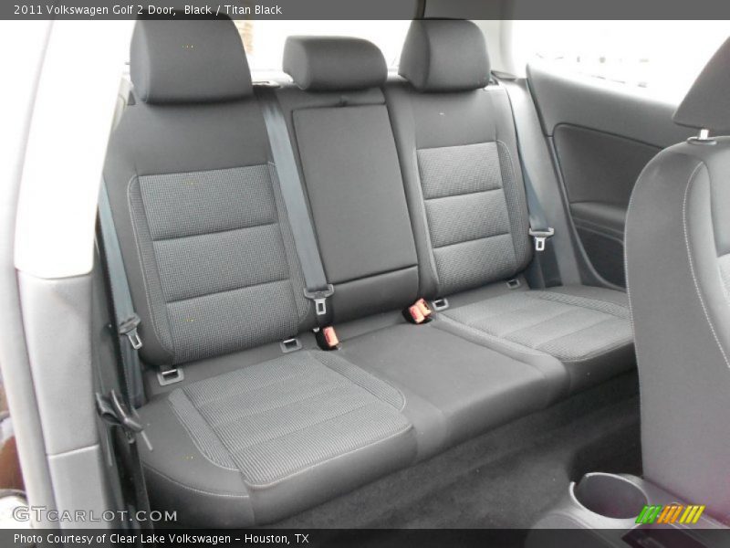 Black / Titan Black 2011 Volkswagen Golf 2 Door
