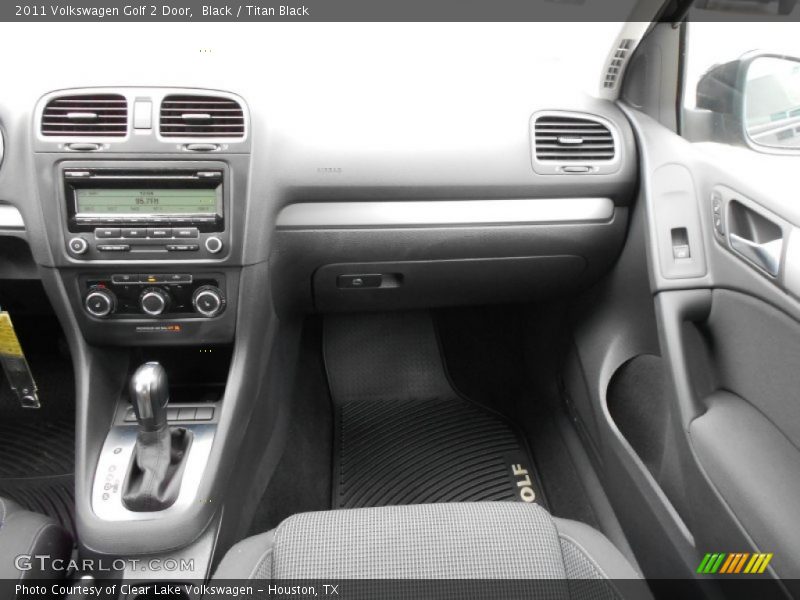 Black / Titan Black 2011 Volkswagen Golf 2 Door