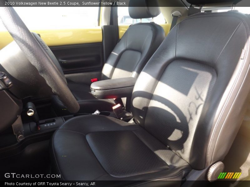 Sunflower Yellow / Black 2010 Volkswagen New Beetle 2.5 Coupe