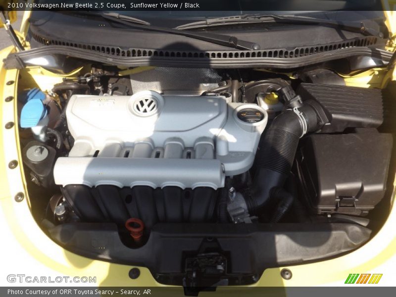 Sunflower Yellow / Black 2010 Volkswagen New Beetle 2.5 Coupe