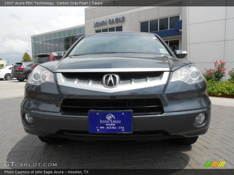 Carbon Gray Pearl / Taupe 2007 Acura RDX Technology