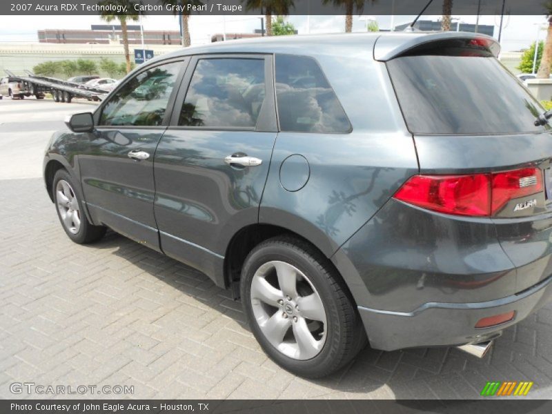 Carbon Gray Pearl / Taupe 2007 Acura RDX Technology