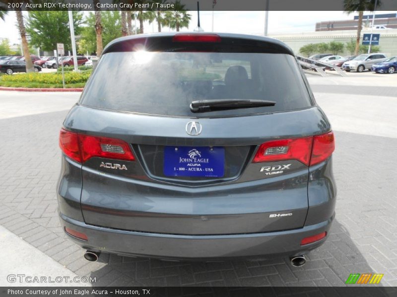 Carbon Gray Pearl / Taupe 2007 Acura RDX Technology