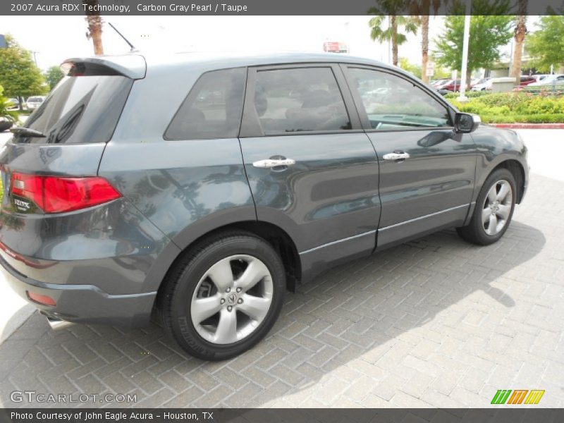 Carbon Gray Pearl / Taupe 2007 Acura RDX Technology