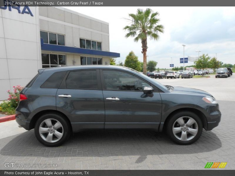 Carbon Gray Pearl / Taupe 2007 Acura RDX Technology