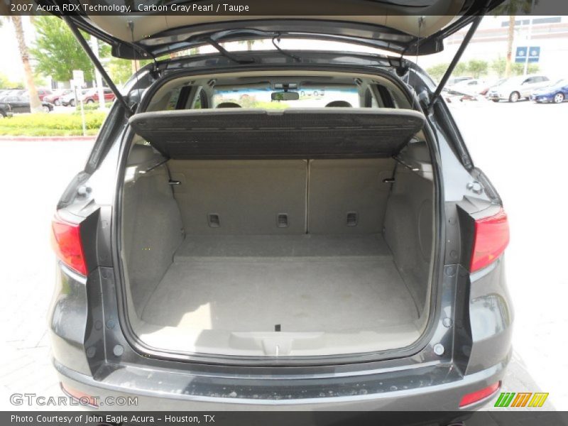Carbon Gray Pearl / Taupe 2007 Acura RDX Technology