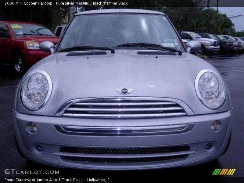 Pure Silver Metallic / Black/Panther Black 2006 Mini Cooper Hardtop