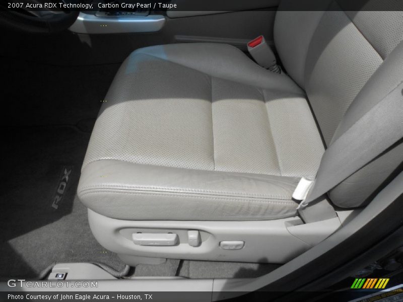Carbon Gray Pearl / Taupe 2007 Acura RDX Technology