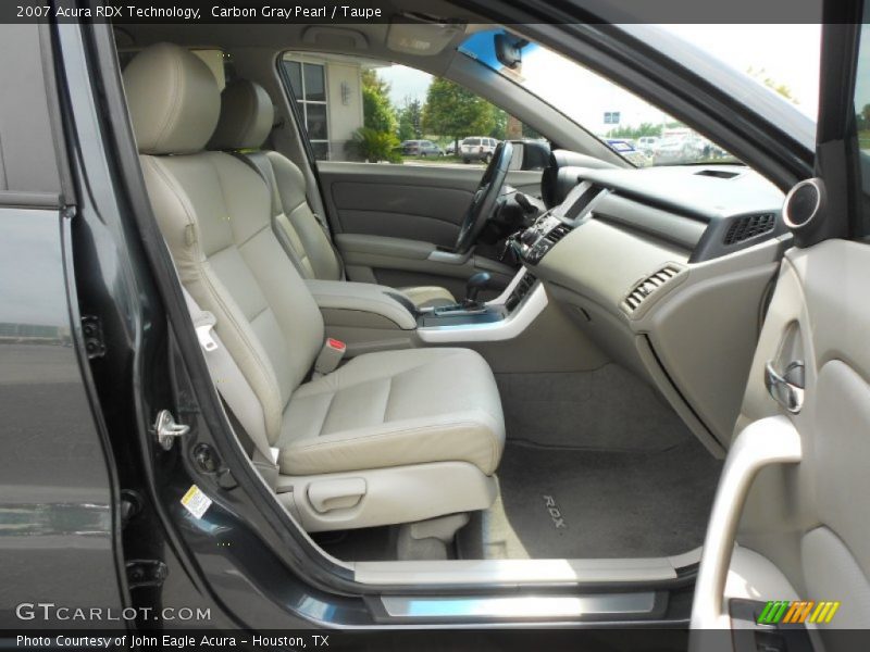 Carbon Gray Pearl / Taupe 2007 Acura RDX Technology