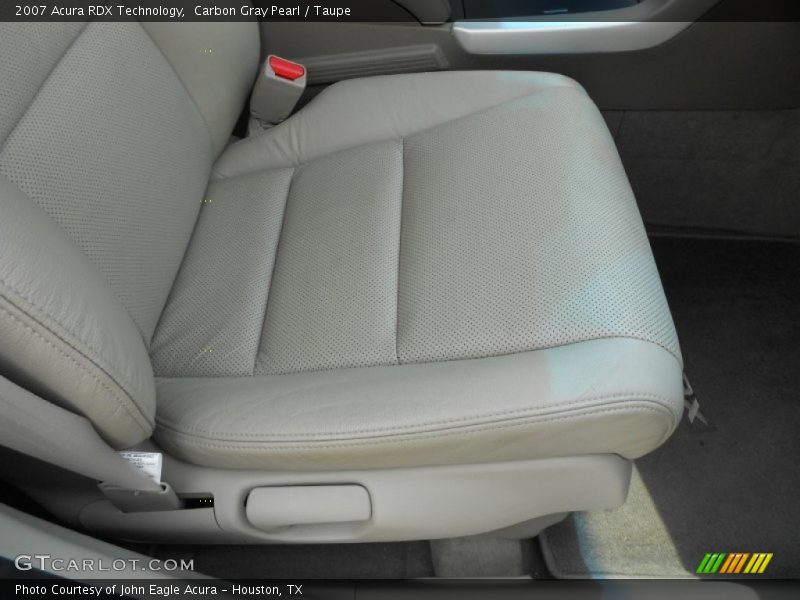 Carbon Gray Pearl / Taupe 2007 Acura RDX Technology