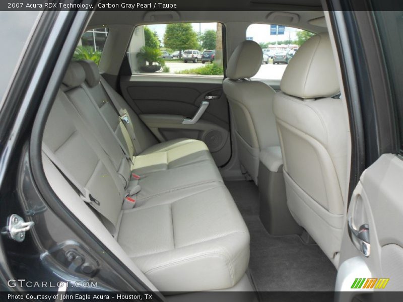 Carbon Gray Pearl / Taupe 2007 Acura RDX Technology