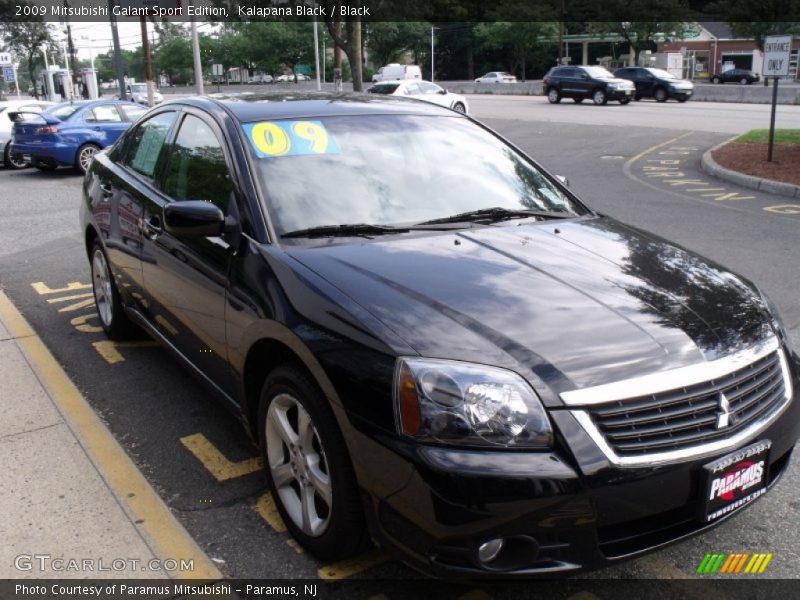 Kalapana Black / Black 2009 Mitsubishi Galant Sport Edition