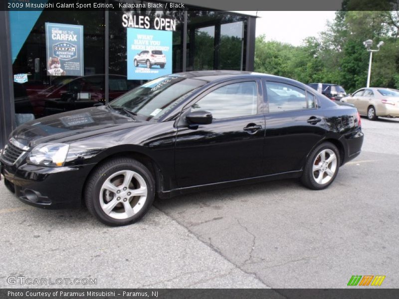 Kalapana Black / Black 2009 Mitsubishi Galant Sport Edition