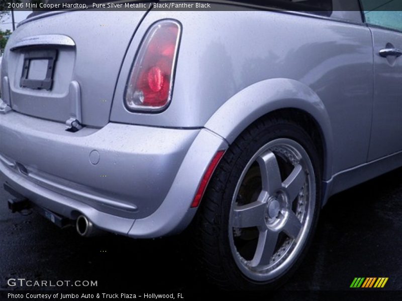 Pure Silver Metallic / Black/Panther Black 2006 Mini Cooper Hardtop