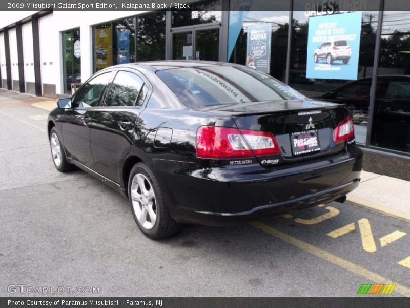 Kalapana Black / Black 2009 Mitsubishi Galant Sport Edition
