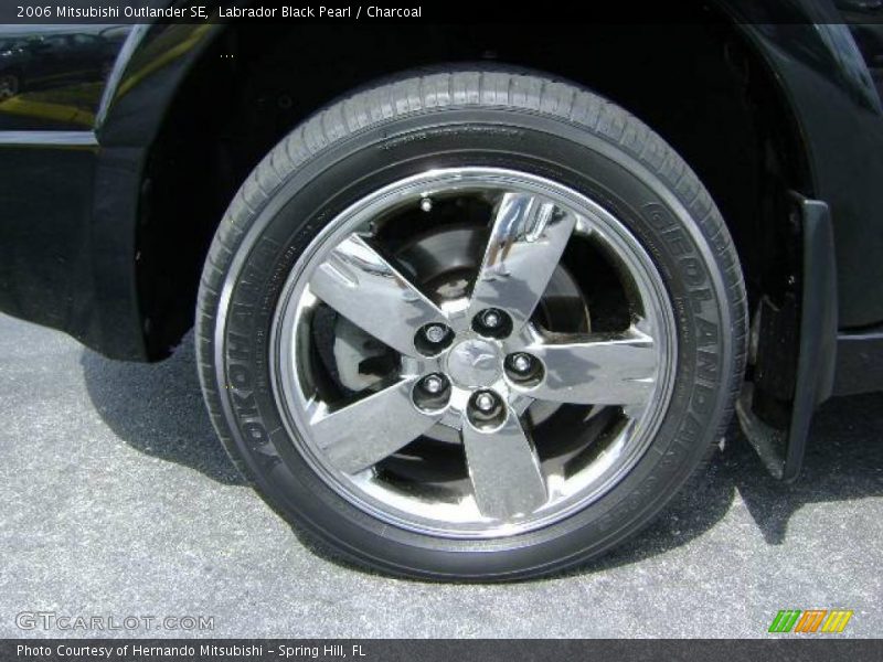 Labrador Black Pearl / Charcoal 2006 Mitsubishi Outlander SE