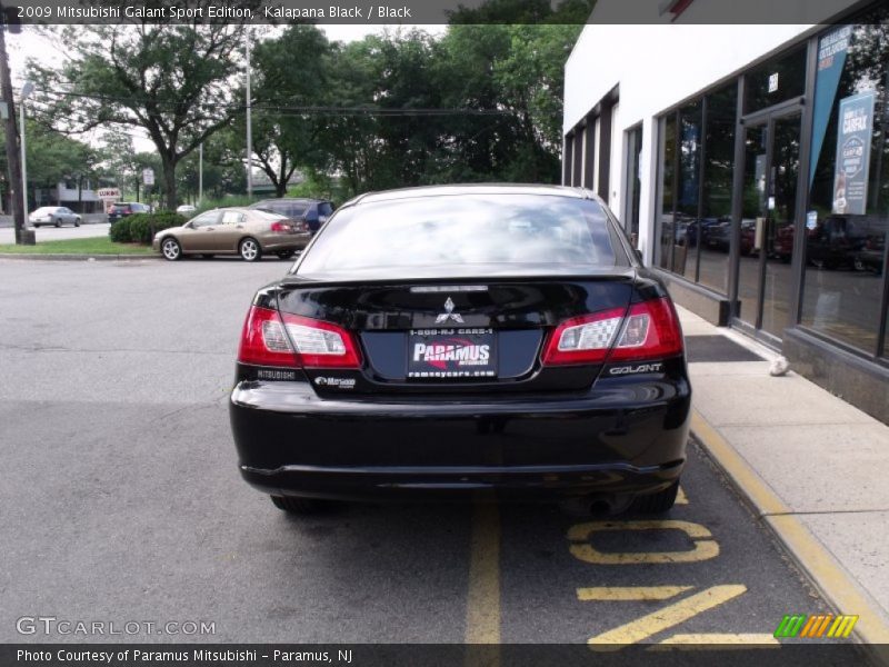 Kalapana Black / Black 2009 Mitsubishi Galant Sport Edition