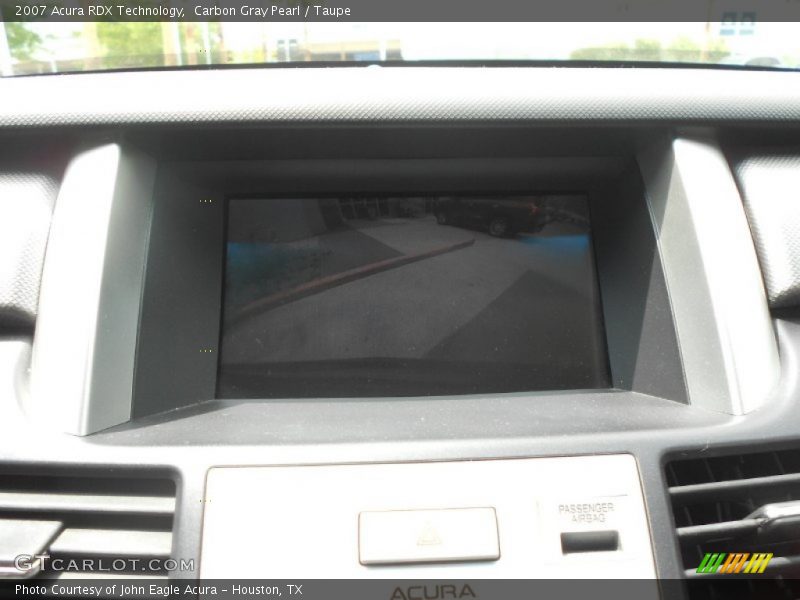 Carbon Gray Pearl / Taupe 2007 Acura RDX Technology