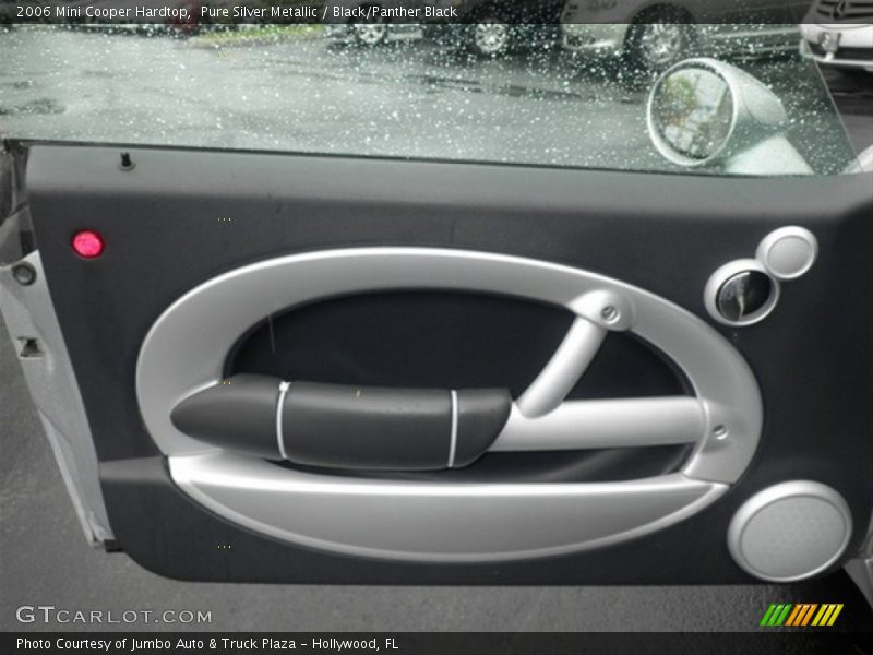 Pure Silver Metallic / Black/Panther Black 2006 Mini Cooper Hardtop
