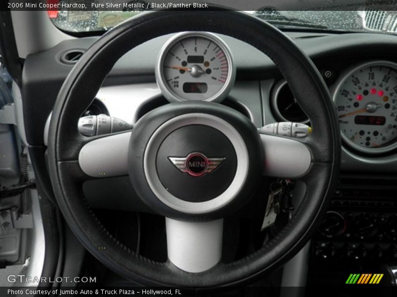 Pure Silver Metallic / Black/Panther Black 2006 Mini Cooper Hardtop