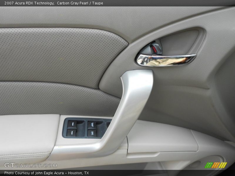 Carbon Gray Pearl / Taupe 2007 Acura RDX Technology