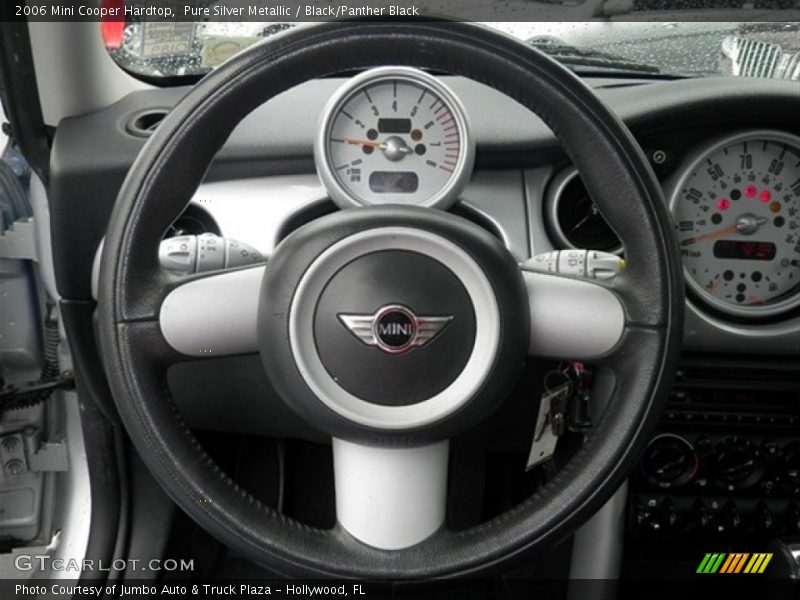 Pure Silver Metallic / Black/Panther Black 2006 Mini Cooper Hardtop