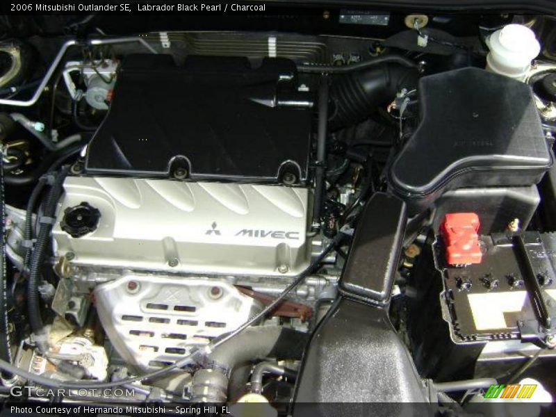 Labrador Black Pearl / Charcoal 2006 Mitsubishi Outlander SE