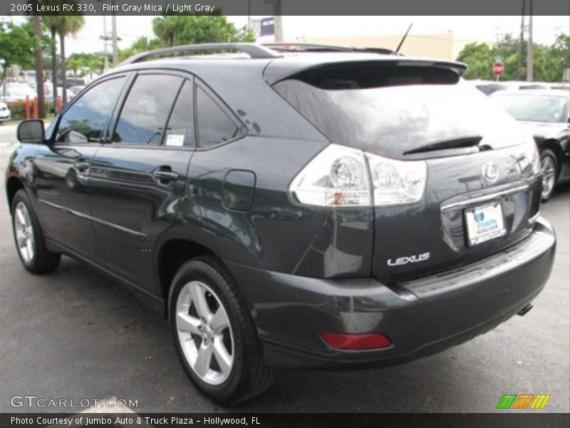 Flint Gray Mica / Light Gray 2005 Lexus RX 330