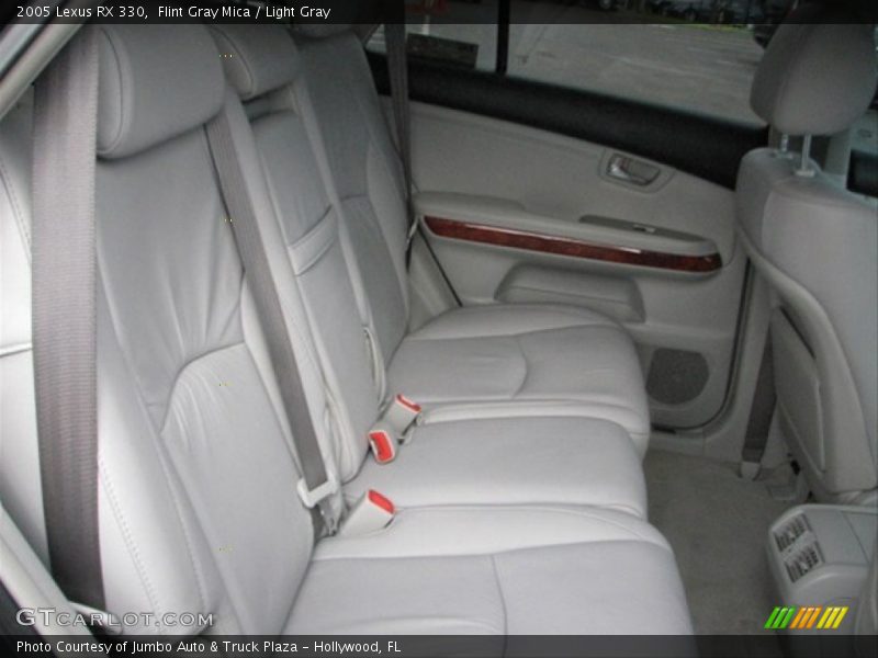 Flint Gray Mica / Light Gray 2005 Lexus RX 330