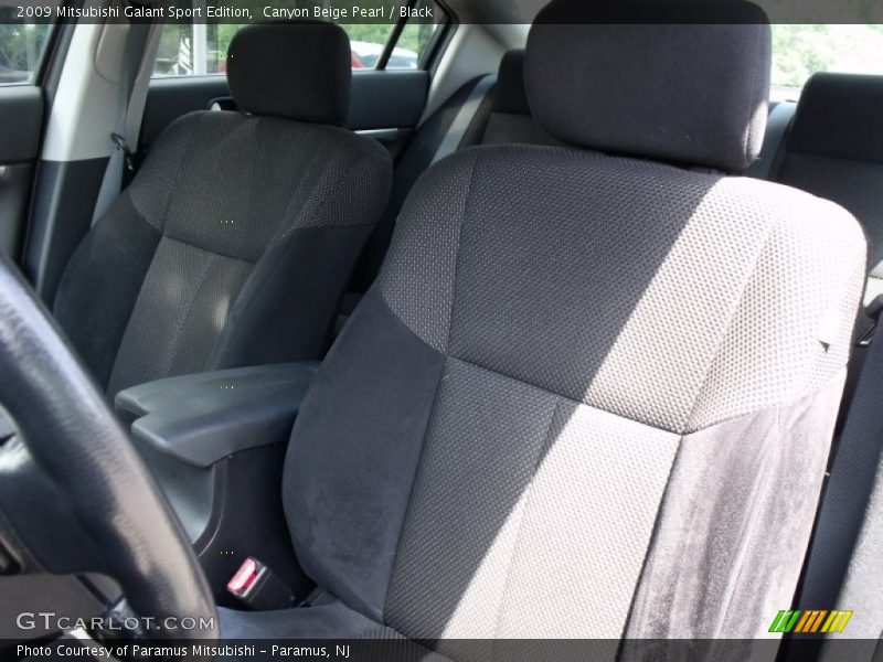 Canyon Beige Pearl / Black 2009 Mitsubishi Galant Sport Edition