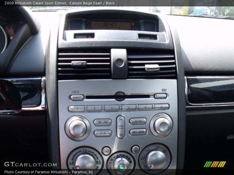 Controls of 2009 Galant Sport Edition
