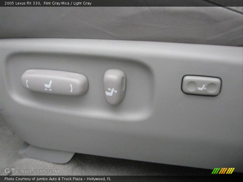 Flint Gray Mica / Light Gray 2005 Lexus RX 330