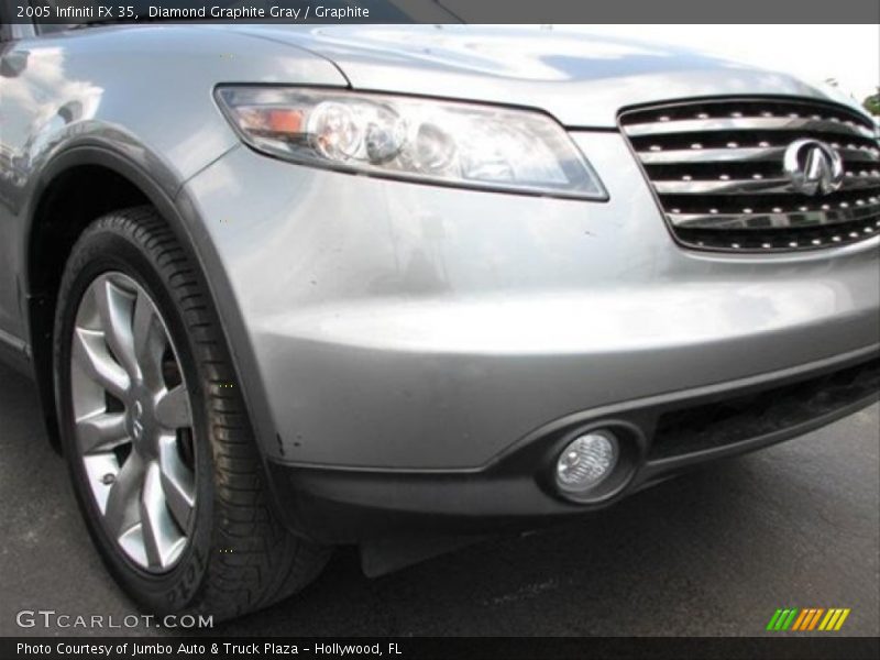 Diamond Graphite Gray / Graphite 2005 Infiniti FX 35