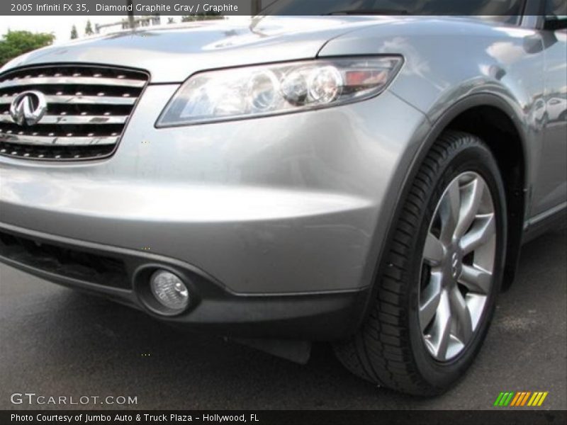 Diamond Graphite Gray / Graphite 2005 Infiniti FX 35