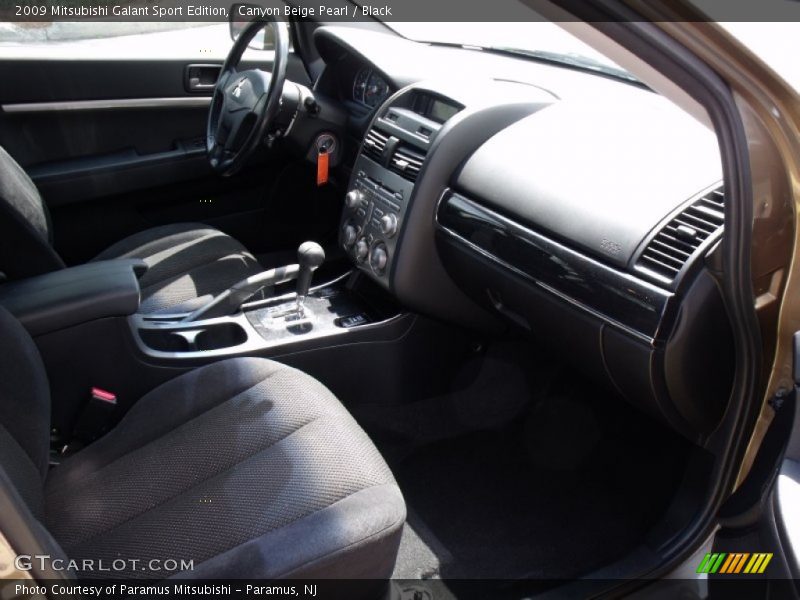 Canyon Beige Pearl / Black 2009 Mitsubishi Galant Sport Edition