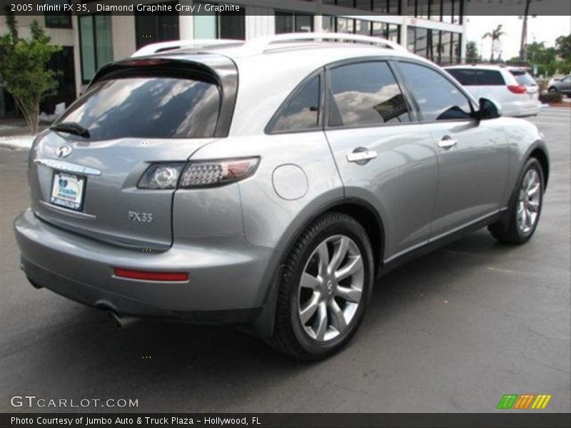 Diamond Graphite Gray / Graphite 2005 Infiniti FX 35