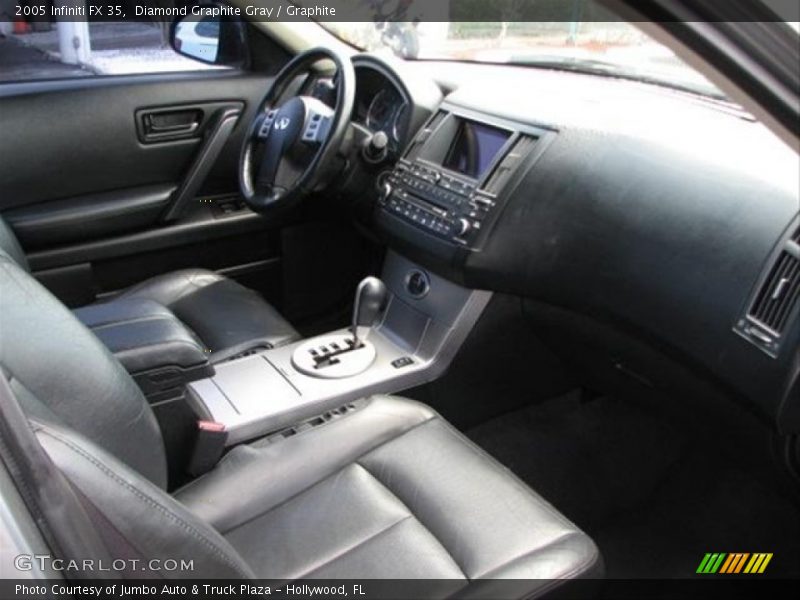 Diamond Graphite Gray / Graphite 2005 Infiniti FX 35